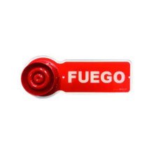 NOTIFIER PLEX-VAD-SP Letrero indicador para Sirena en Plexiglass. No incluye sirena. Incluye 5 unidades