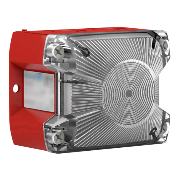 NOTIFIER PY-X-S-05-CL Flash cúbico con lente transparente
