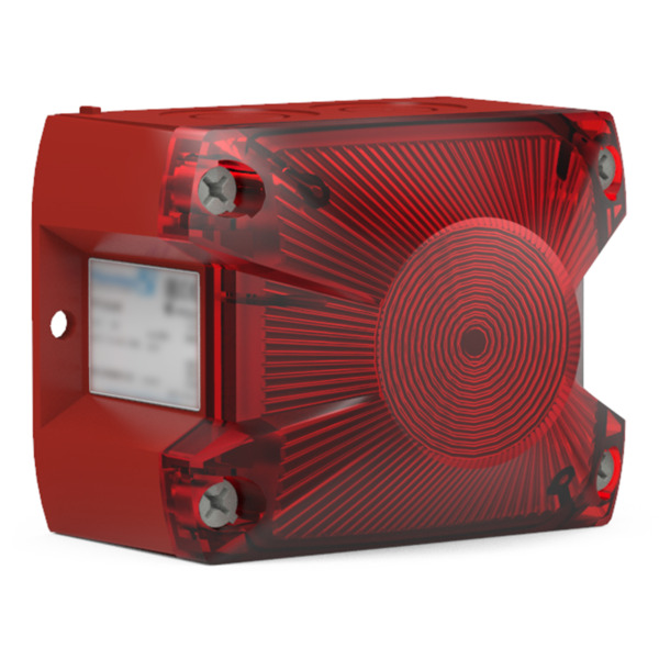 NOTIFIER PY-X-S-05 Flash cúbico con lente roja