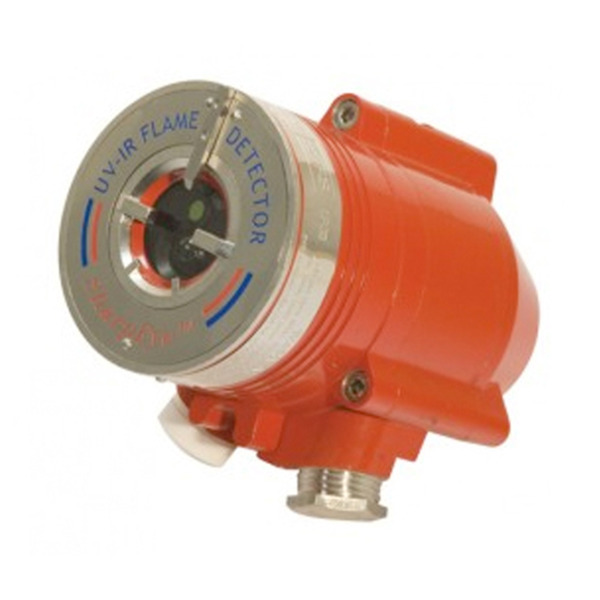 NOTIFIER S40-40L Detector de llama UV e IR SIL2 Atex. Dispone de relé de alarma y avería, rosca NPT y en carcasa aluminio