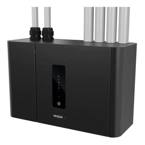 NOTIFIER VES-A00-P Sistema de aspiración VESDA-E VES de 4 canales, 4 tuberías total 560m. Frontal con LEDs