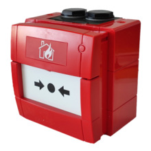 NOTIFIER W1A-R470SG-K013-81 Pulsador de alarma convencional. Intrinsicamente seguro EEx 470 ?. IP67. Color Rojo