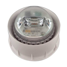 NOTIFIER WRA-PC-I02 Sirena direccionable con flash rojo y aislador incorporado. Carcasa blanca. EN54/23 Categoría W