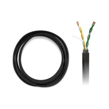 Nuo NUO-27 42385 Extensión cable BB2 de 10m para lectores NÜO. Conector IP67. Manguera de alta calidad certificada, ignífuga, ap