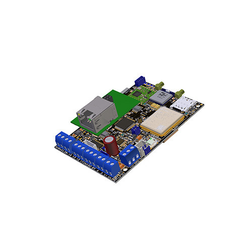 NUVASAFE NS-CIRRUS-TLE Transmisor de alarma DP4, GPRS/NB-IOT/LTE-CAT-M1 + LORA + ETHERNET, circuito + 2 antenas. Conectividad in