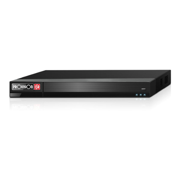 NVR 16ch 160Mbps 4K H265 1xHDMI 16PoE 2HDD 8/4 E/S AI