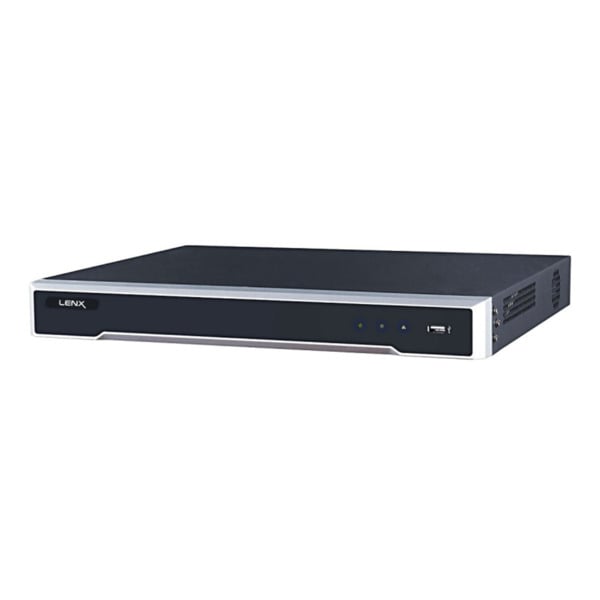 NVR 16ch 160Mbps H265 4K-HDMI 2HDD 16PoE