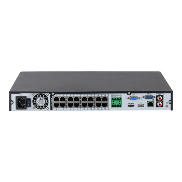 NVR 32ch 256Mbps H265 HDMI 16PoE 2HDD E/S AI (2)