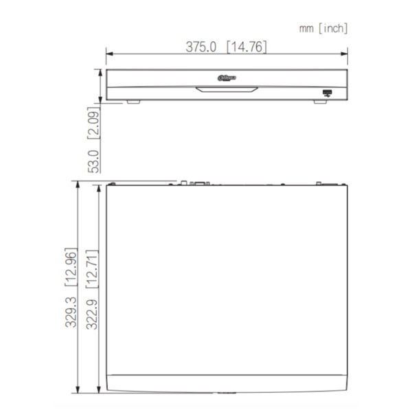 NVR 32ch 256Mbps H265 HDMI 16PoE 2HDD E/S AI (3)