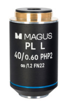 Objetivo MAGUS 40HP 40х/0,60 Plan L fase PHP2 ∞/1,2 WD 3,5 mm