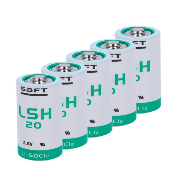 OEM 10XBATT-LSH20-S Saft - Pack de pilas LSH20 - Voltaje 3.6 V - Litio / 10 unidades - Capacidad nominal 13000 mAh - Compatible