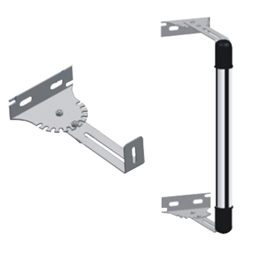 OEM 2XAN-6Z Soporte para barrera - Ángulo y longitud ajustable - Acero inoxidable - Compatible con ABI30 y ABI100 (1)