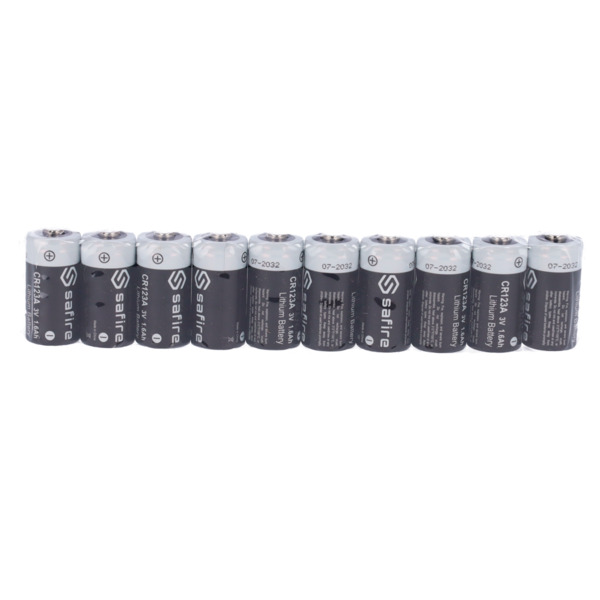 OEM 50XBATT-CR123A Safire - Pack de pilas CR123A - 50 unidades - Voltaje 3.0 V - Litio - Capacidad nominal 1600 mAh - Compatible (3)