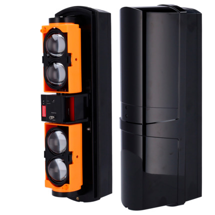 Comprar OEM ABH-100W Detector de barrera por infrarrojos  - Compatible con Transmitter o DoorProtect Ajax - Inalámbrico | 4 haces | Función AND y OR - Alcance máx. de detección 100 / 300 m - Doble Tamper | Salida de alarma - Alimentación a pilas