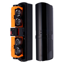 OEM ABH-200W Detector de barrera por infrarrojos - Compatible con Transmitter o DoorProtect Ajax - Inalámbrico | 4 haces | Funci