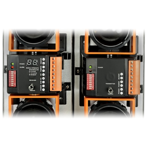 OEM ABH-250L Detector de barrera por infrarrojos - Cableado | 4 haces | Función AND y OR - Alcance máx. de detección 250 / 750 m (7)