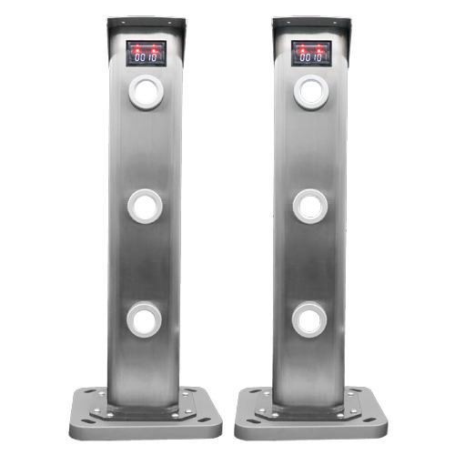 OEM ABL-J5003 Detector de barrera laser - Cableado | 3 haces - Alcance máx. de detección 500 m - Instalación sencilla con LED y