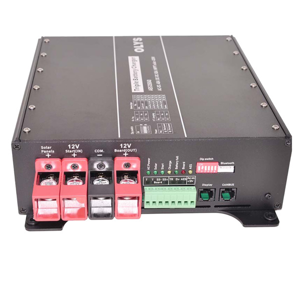 OEM ABS-126040 Cargador de batería 3 en 1 - AC, DC y Solar MPPT - Carga máxima 60A - Para batería de arranque y a bordo - Compat (3)