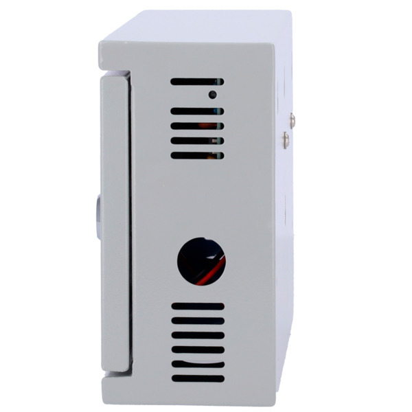 OEM AC-12DC2A-BAT Alimentador para control de acceso - Configurable NO/NC - Salida DC 13.5V / 2A - Caja de metal con cerradura - (5)