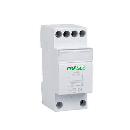 Comprar OEM AC-DOORBELL-DIN-15VA Transformador AC/AC - Entrada AC 230 V - Salida AC 8 / 12 / 24 V - Potencia 15 VA - Para carril DIN - Diseñado para doorbells