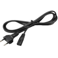 OEM AC-EU-C7 Cable a enchufe - Adaptador de CA - Compatible con enchufes Tipo F - 250VAC / 2.5A - 150cm de largo