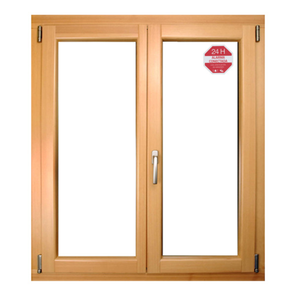 OEM AC-PEGATINA-ES Pegatina de plástico - Serigrafía Alarma conectada - Vinilo impreso laminado - 65 (Al) x 65 (An) mm - Uso int (3)