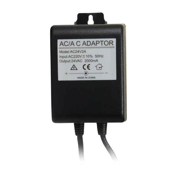 OEM AC24V2A Transformador AC/AC - Entrada AC 220 V - Salida AC 24 V 2 A - Longitud de cables 1 m - 90 (Al) x 65 (An) x 55 (Fo) m (5)