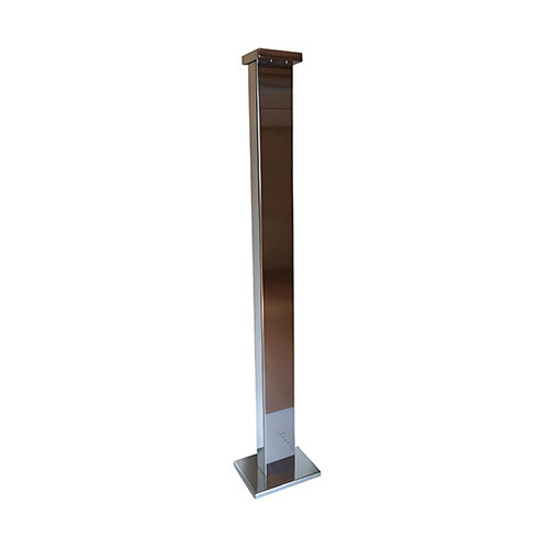 OEM ACC-TOTEM-1 Totem de acero inoxidable de 125 x 17,5 x 12 cm sin adaptación