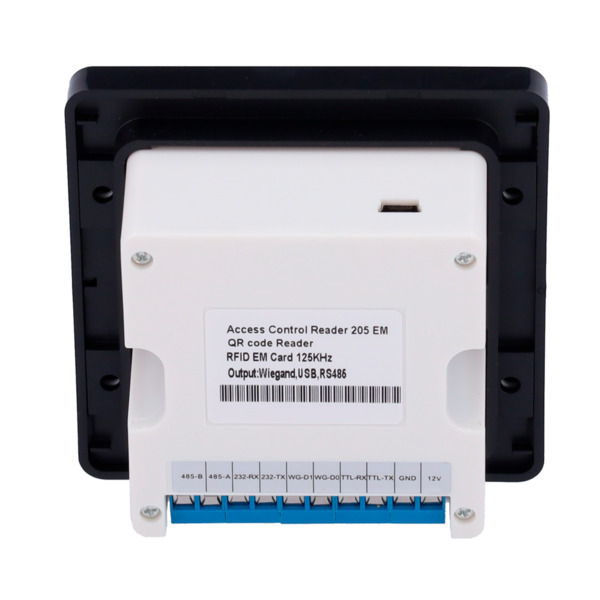 OEM ACR205-QR-EM Lector de acceso - Acceso por tarjeta EM y QR - Indicador LED y acústico - Wiegand 26/34 - Compatible con equip (3)