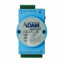 OEM ADAM-6060 Módulo TCP/IP con 6 entradas y 6 salidas. Resistencia contactos 120Vac/0,5A 30Vdc/1A