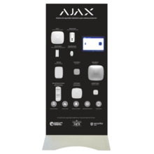 OEM AJ-BTOTEM2-W-ES Expositor Demo de pie  - Kit de alarma profesional Grado 2 - Ajax MotionCam para envío de imágenes - Comunic