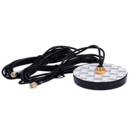 Comprar OEM ANT-4G-01D-O-ORV Antena 4G para techo de vehículo - Frecuencia 800-2700MHz - Conector SMA Macho - Temperatura de -20ºC a 85ºC - Impedancia 50 ohmios - Cable RG174 3 metros de longitud