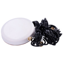 OEM ANT-4G24G-03D-G-O-ORV-W Antena Blanca 4G con GPS y Wi-Fi - Frecuencia 4G 824-2700MHz - Conector SMA Macho - Montaje en techo