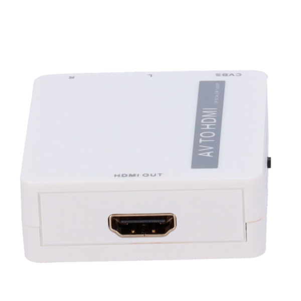 OEM AV-HDMI-CONVERTER Convertidor AV a HDMI - 1 entrada AV - 1 salida HDMI - Resolución de salida 1080p - Resolución de entrada (3)