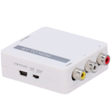 OEM AV-HDMI-CONVERTER Convertidor AV a HDMI - 1 entrada AV - 1 salida HDMI - Resolución de salida 1080p - Resolución de entrada