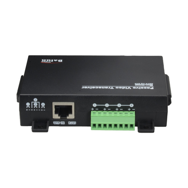 OEM BA614P-HAC Video Balun para HDTVI / HDCVI / AHD /CVBS - 4 canales pasivos - Incluye 4 BA612P-HAC - Conexión BNC y RJ45 - Alc (5)