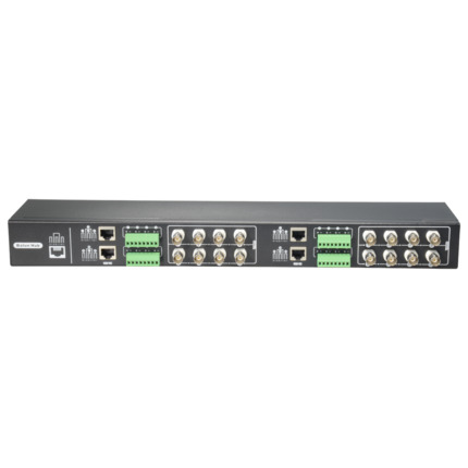 Comprar OEM BA616P-HD Video Balun 4N1 (HDTVI, HDCVI, AHD y CVBS) - 16 canales pasivos - Incluye 16 BA612P-HAC - Conexión BNC y RJ45 - Alcance: 180 ~ 440 m