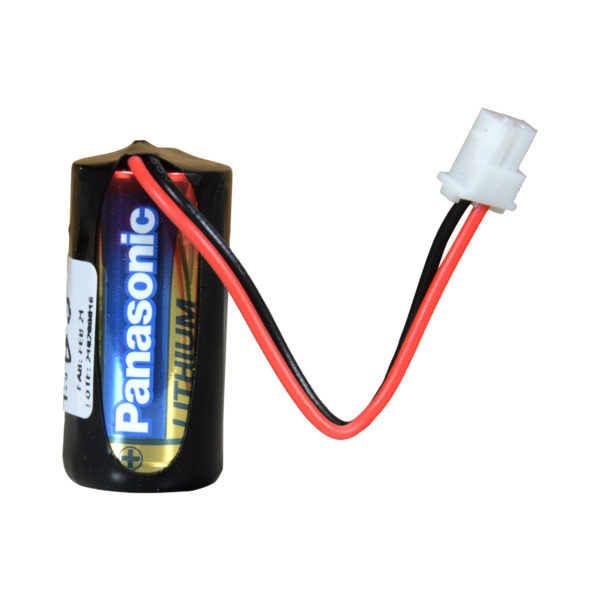 OEM BATT-2XCR123A-P Panasonic - Pack de pilas CR123A / CR17345 / 5018LC - En retráctil con conector Molex 5284 - Voltaje 6 V / L (3)