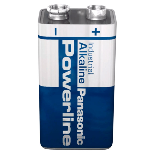 OEM BATT-6LR61 Panasonic - Pila PP3 / 6LR61 - Voltaje 9.0 V - Alcalina - Capacidad nominal 510 mAh - Compatible con productos de