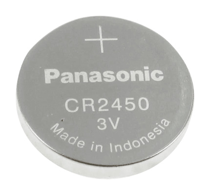Comprar OEM BATT-CR2450 Panasonic - Pila CR2450 - Voltaje 3.0 V - Litio - Capacidad nominal 620 mAh - Compatible con productos del catálogo