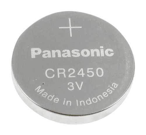 OEM BATT-CR2450 Panasonic - Pila CR2450 - Voltaje 3.0 V - Litio - Capacidad nominal 620 mAh - Compatible con productos del catál