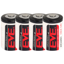 OEM BATT-ER14250-EVE EVE - Pila  1/2 AA / ER14250 - Litio. Voltaje 3.6 V - Precio por pila. Venta en pack de 4 - Capacidad nomin
