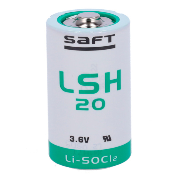OEM BATT-LSH20-S Saft - Pila LSH20 - Voltaje 3.6 V - Litio - Capacidad nominal 13000 mAh - Compatible con RSI Videofied (1)