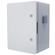 OEM BOX-403017-IP65 Armario de poliéster - Dimensiones exteriores 40x30x17 cm - Grado de protección IP65 -  Filtro de ventilació