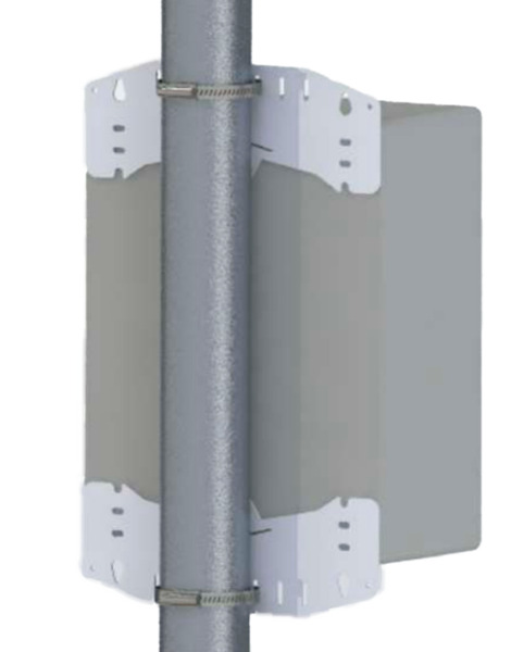 OEM BOXPOLE-4030 Soporte de poste y pared - Rango diámetro 90-100 Ø  - 2 piezas - Compatible con BOX-403017-IP65 y BOX-403022-IP (1)