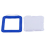 OEM CARD-HOLDER-V-BLUE Porta-tarjetas - Disposición vertical - Láminas de plástico protectoras - Fabricado en silicona - Color a (2)