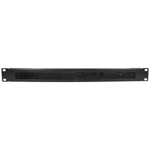 OEM CBBP-1U Panel de cepillo - Medida máxima 1U - Apto para rack - Robusto y resistente - Color negro - Fabricado en metal (1)