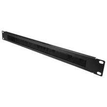 OEM CBBP-1U Panel de cepillo - Medida máxima 1U - Apto para rack - Robusto y resistente - Color negro - Fabricado en metal