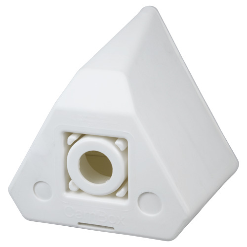 OEM CBOX-3F180 Soporte de pared o poste triangular - Apto para uso exterior - Permite situar el paso interno de cableado en su i (3)