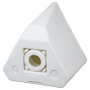 OEM CBOX-3F180 Soporte de pared o poste triangular - Apto para uso exterior - Permite situar el paso interno de cableado en su i (4)